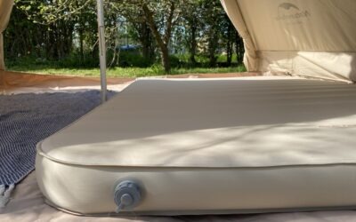 Dobbelt liggeunderlag til glamping
